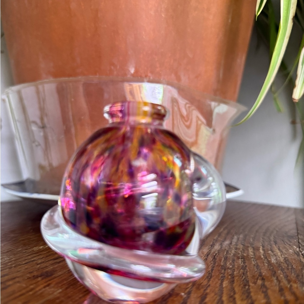 Roger Gandelman signed Glass Perfume Bottle - Picture 4 of 10